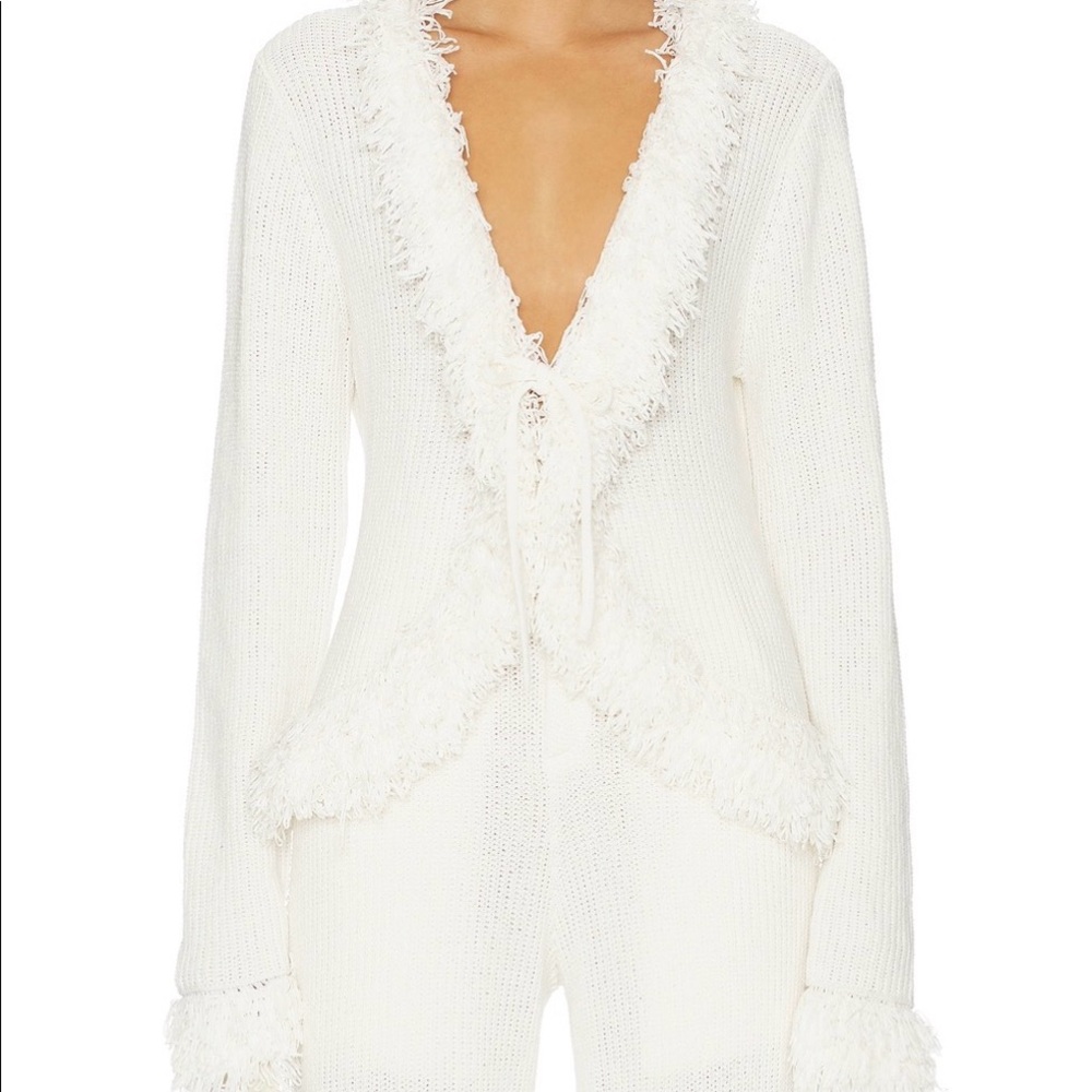 Aya Muse Mello Top in Milk size Small - Revolve